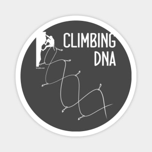 Climbing dna man Magnet